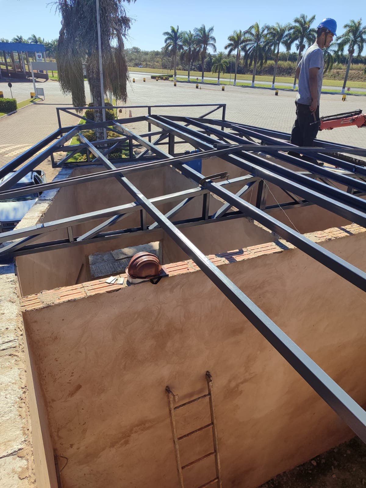 Projeto de estrutura da Serralheria W.E
