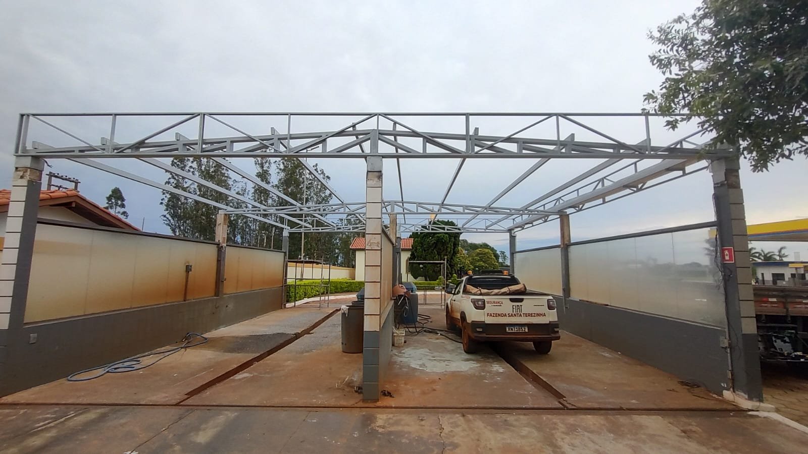 Projeto de estrutura da Serralheria W.E